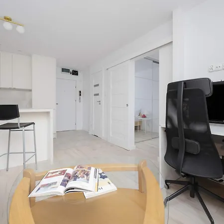 Modern Apartment In Center, Remote Working, Smart Tv & Wifi By Noclegi Renters 公寓 华沙