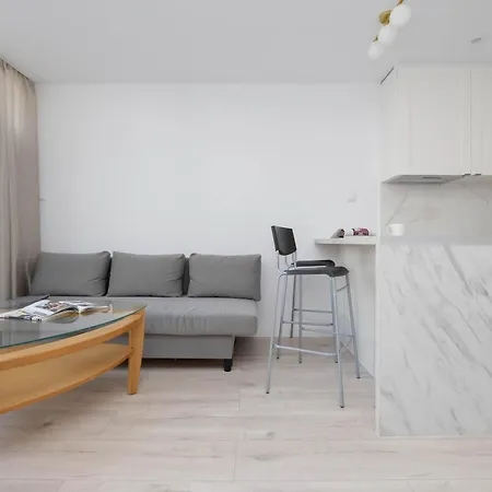 Modern Apartment In Center, Remote Working, Smart Tv & Wifi By Noclegi Renters * 华沙